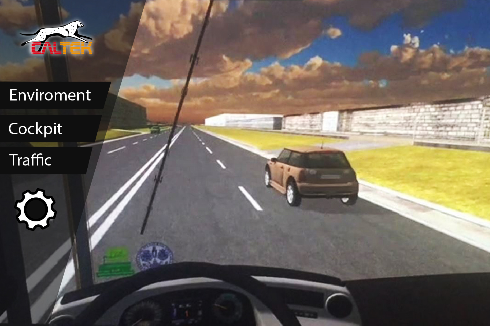 Bus Driving Simulator CAL-TEK