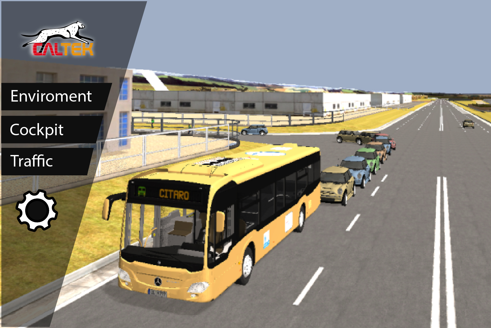 Bus Driving Simulator CAL-TEK